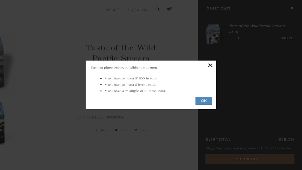 MinMaxify from Shopify Store