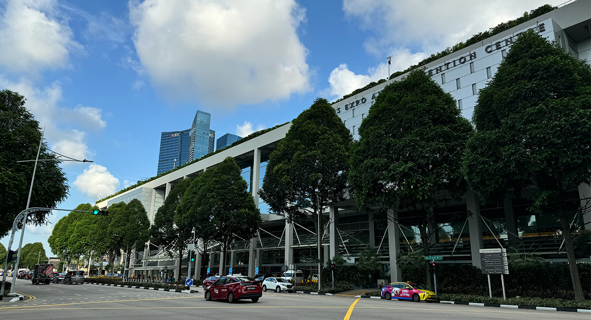 NRF APC 2024の会場となったMarina Bay Sands Convention Centre