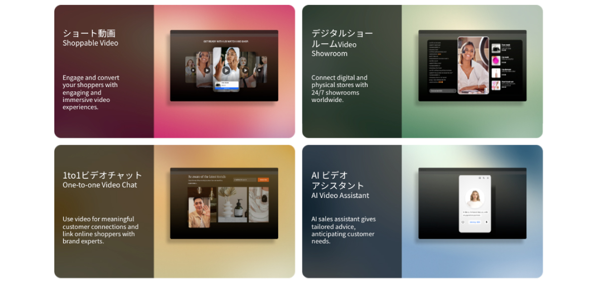 動画コマースの先駆者であり、Strategy Leadership Awardを2年連続受賞する、Fireworkの機能紹介